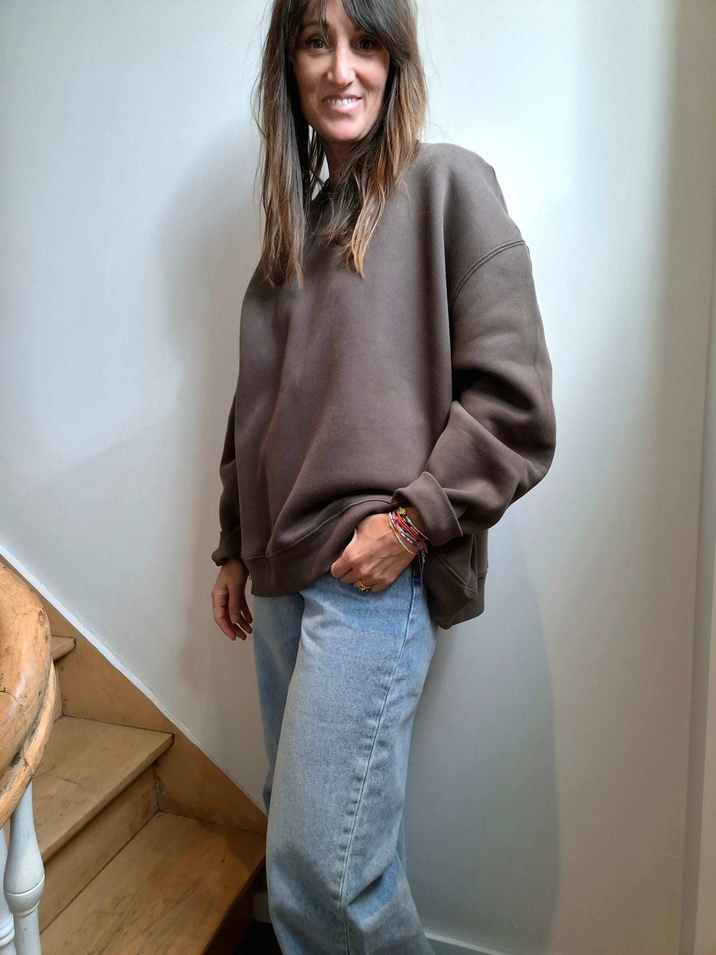 MAITÉ Sweater - Chocolat
