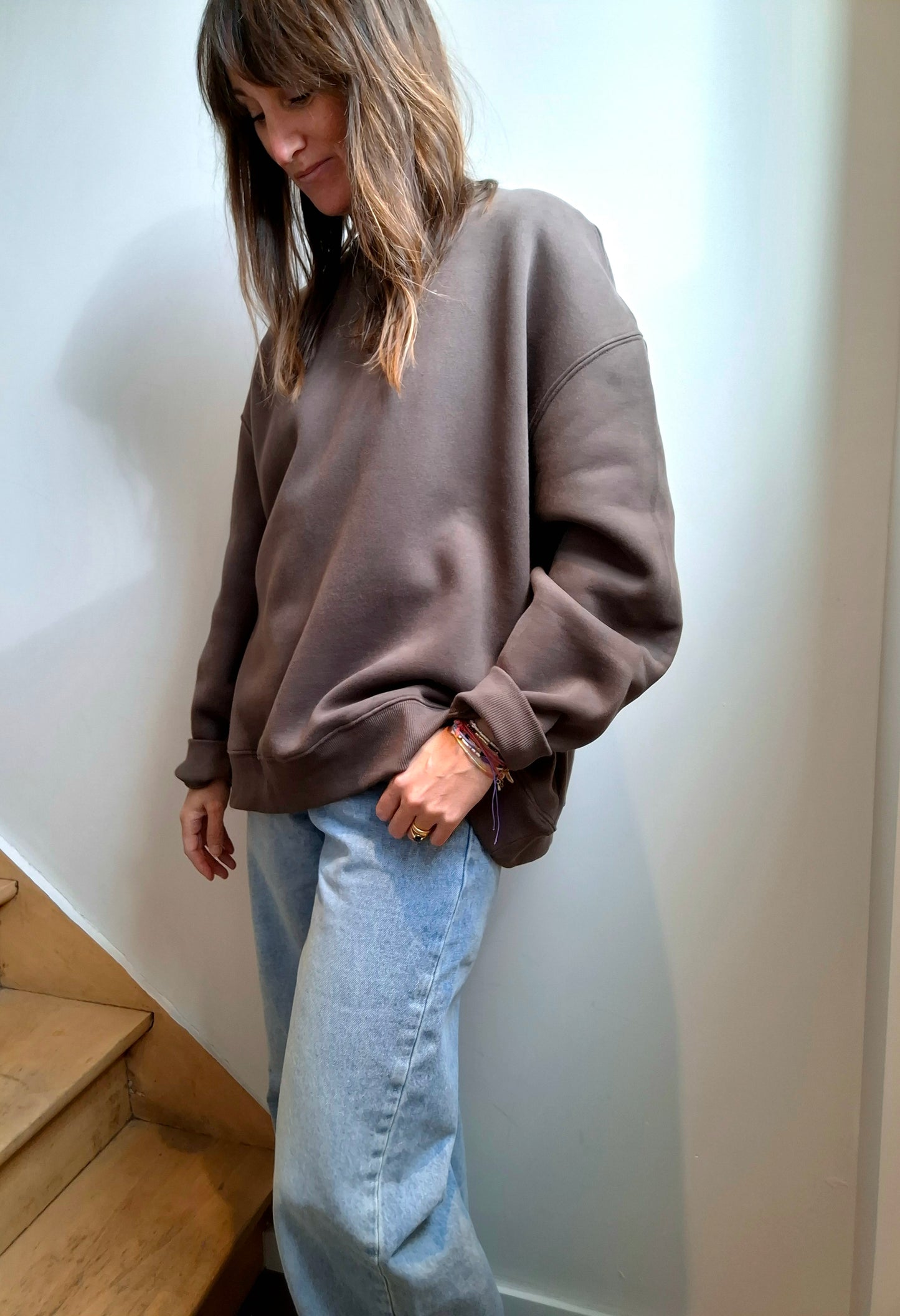 MAITÉ Sweater - Chocolat