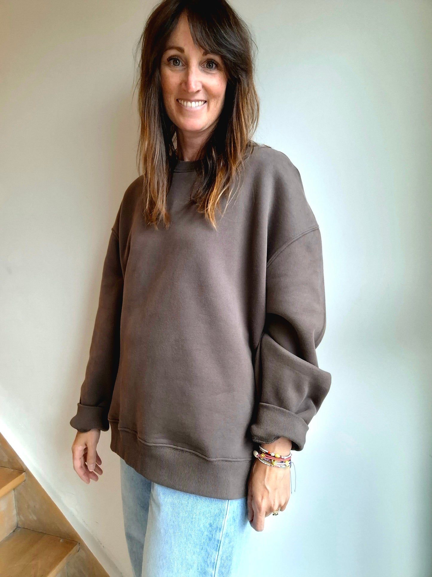 MAITÉ Sweater - Chocolat