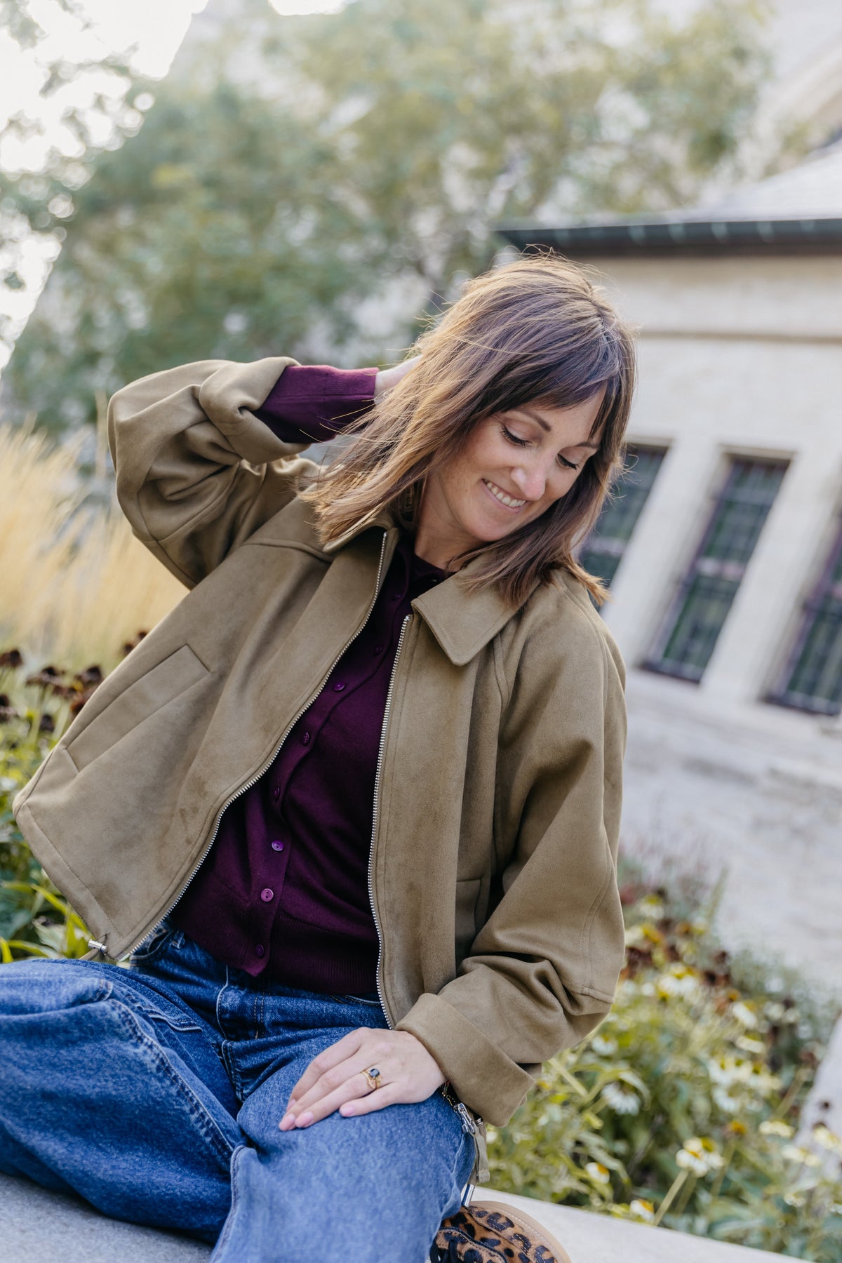 PC Roxanna jacket - Bruin