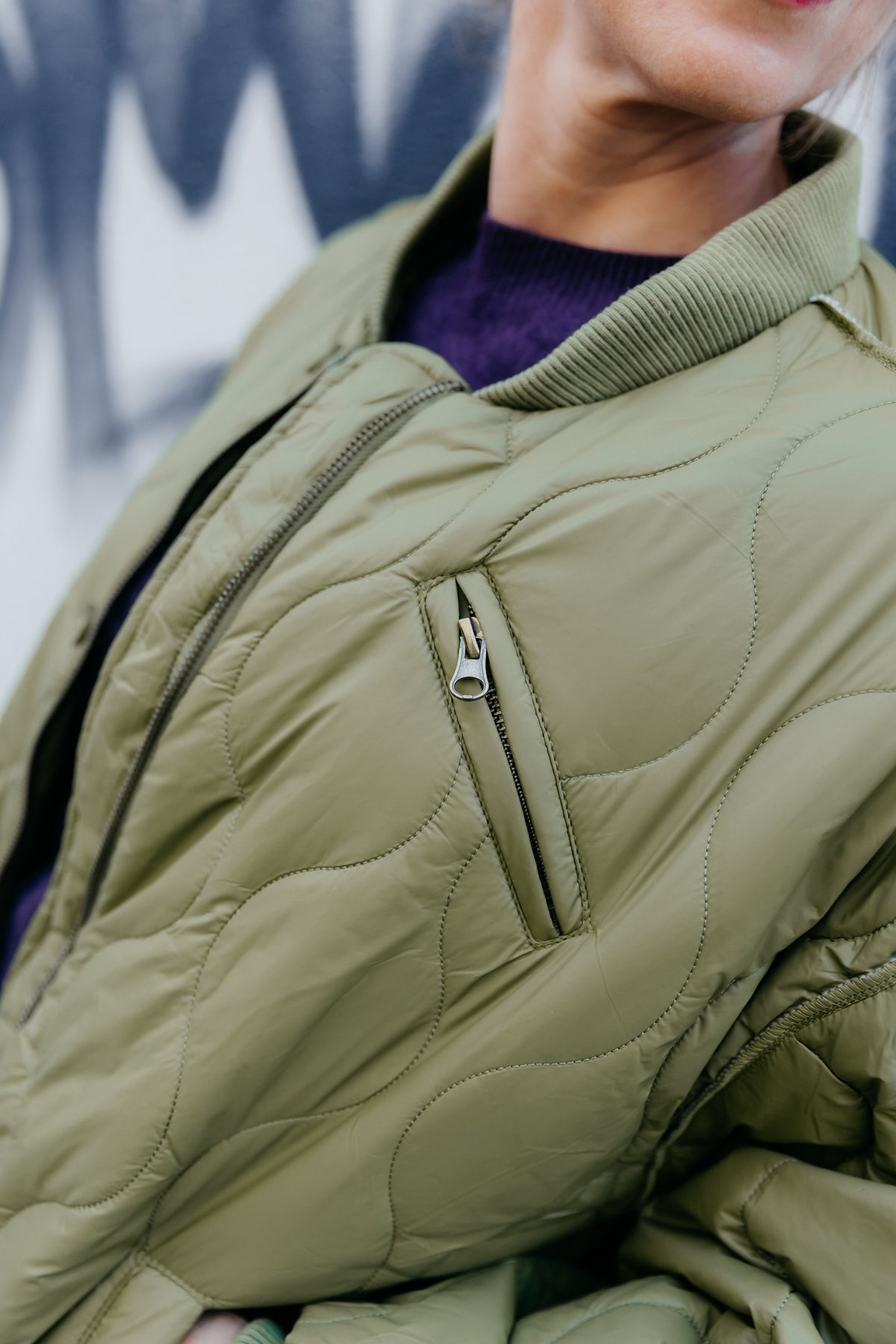AD Ondine veste - Olive