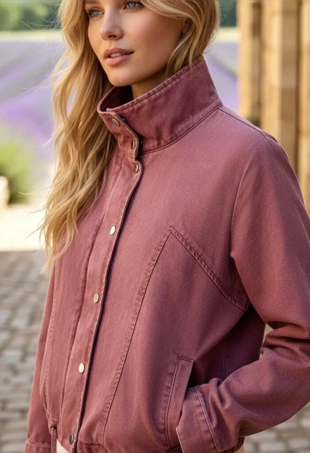 CY BERNADETTE vest - Bordeaux