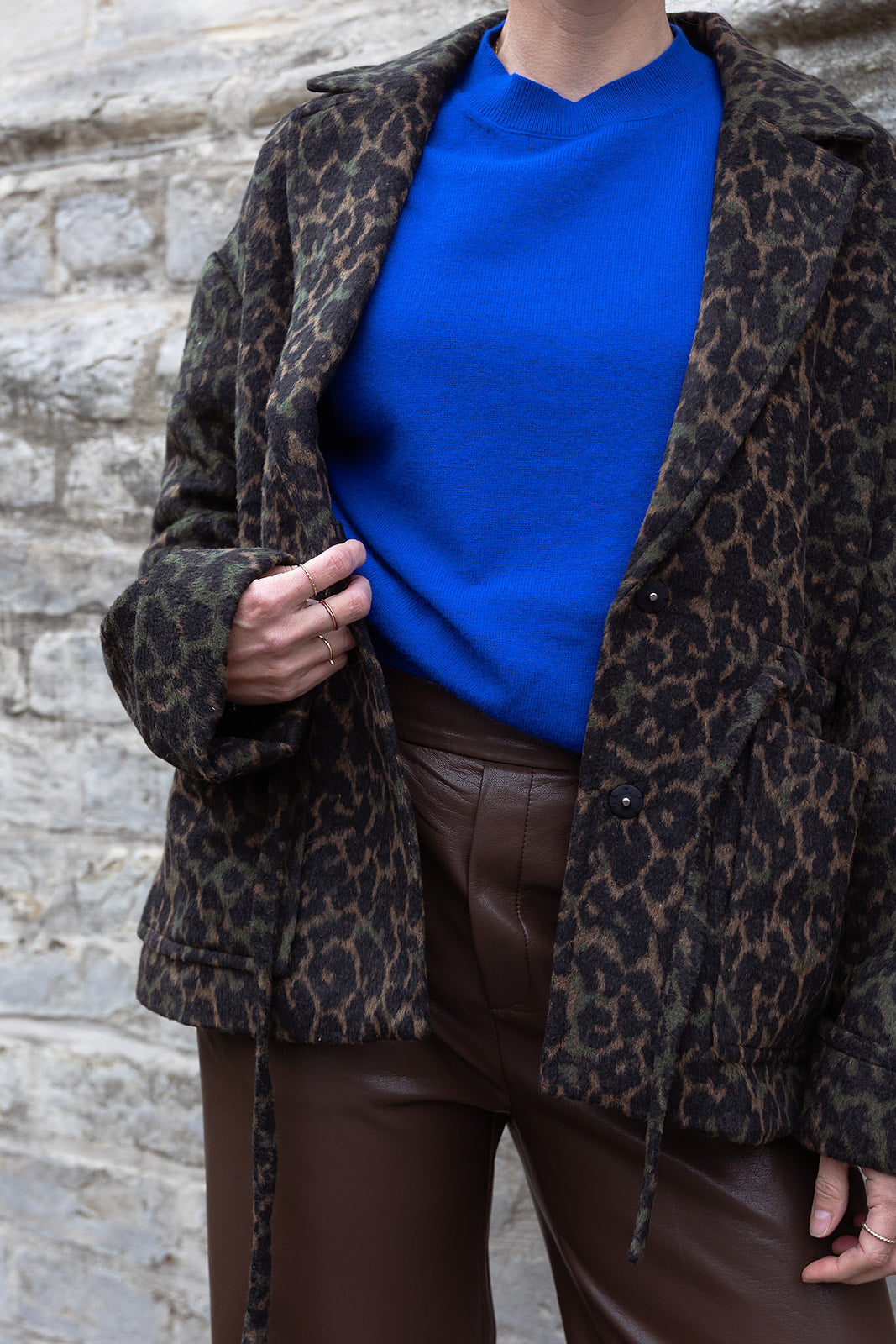 STELLA jacket - Leopard