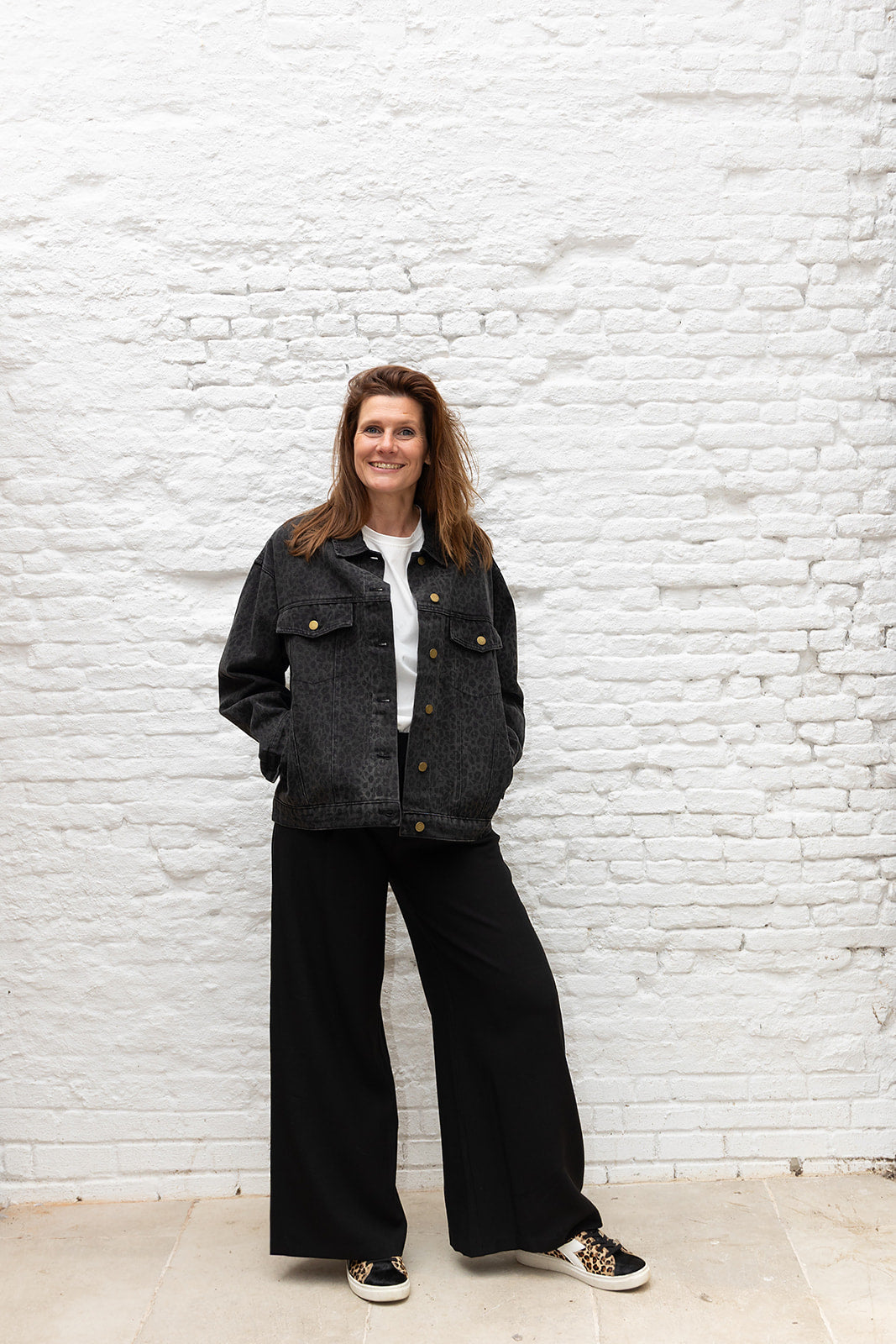 WESLEY Pantalon - Zwart