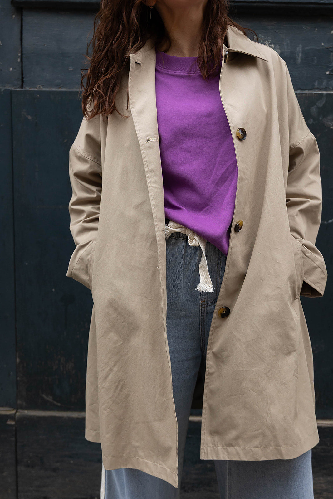 ZOFIA trenchcoat - Beige