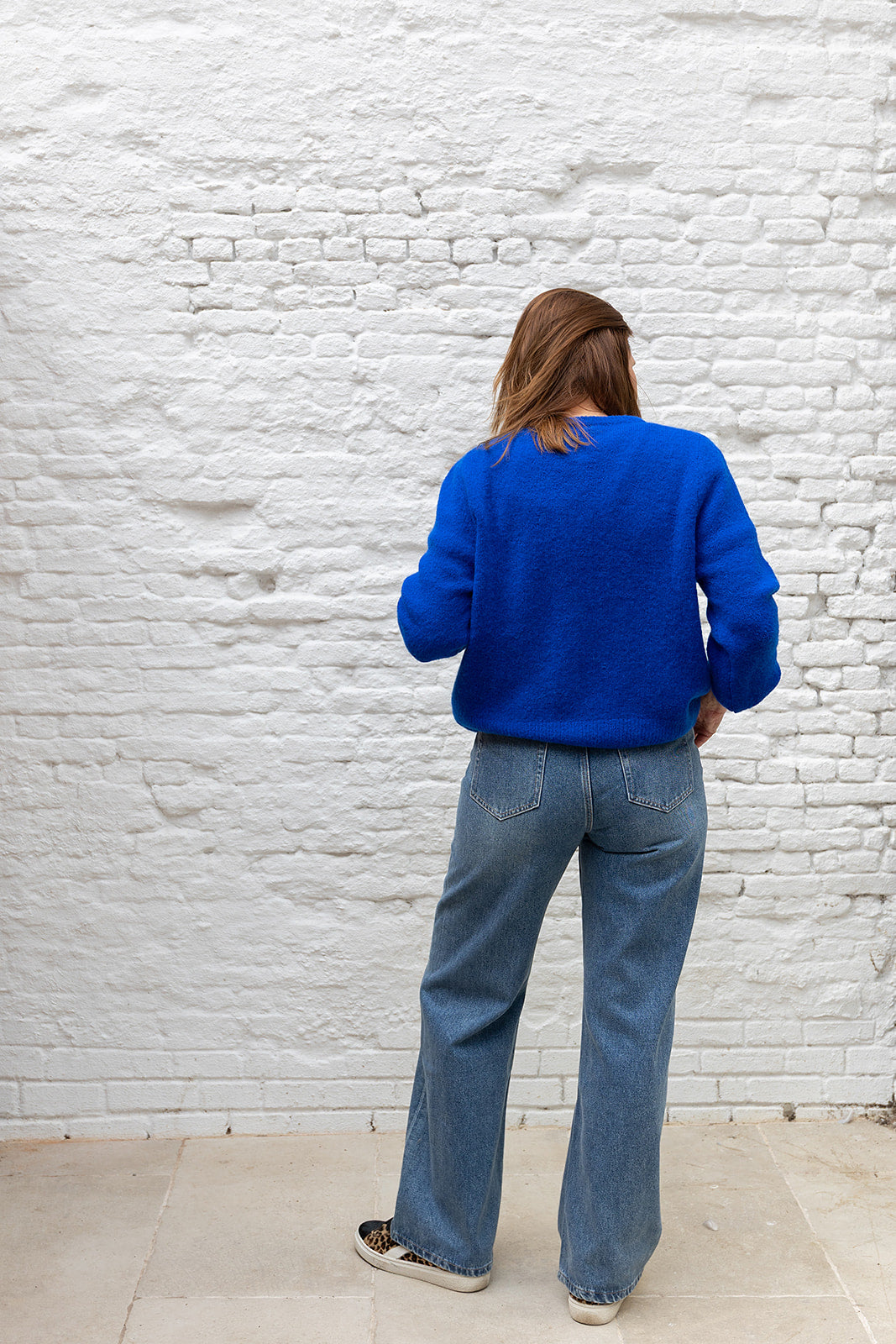 Soda cardigan - Kobalt