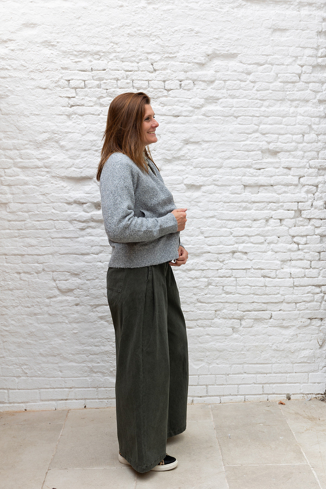 PAYTON cardigan - Grey melange