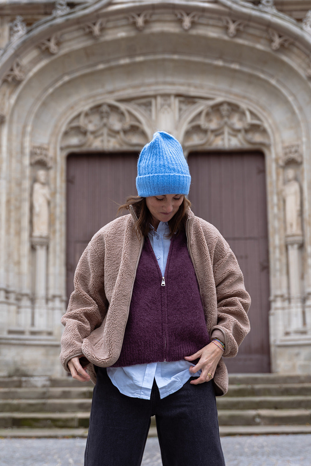 JANNA debardeur - Prune