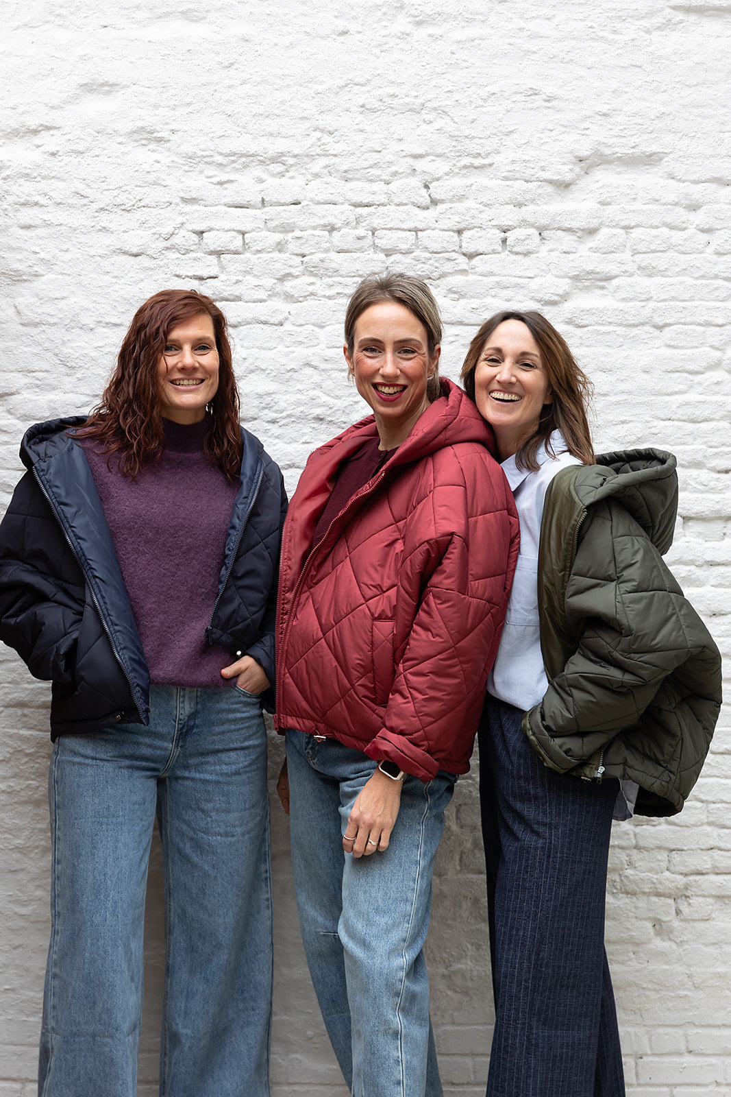 ESTELLE puffer -Brique