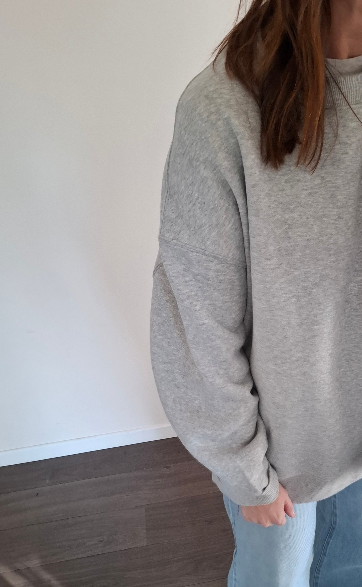 MAITÉ Sweater - Grey melange