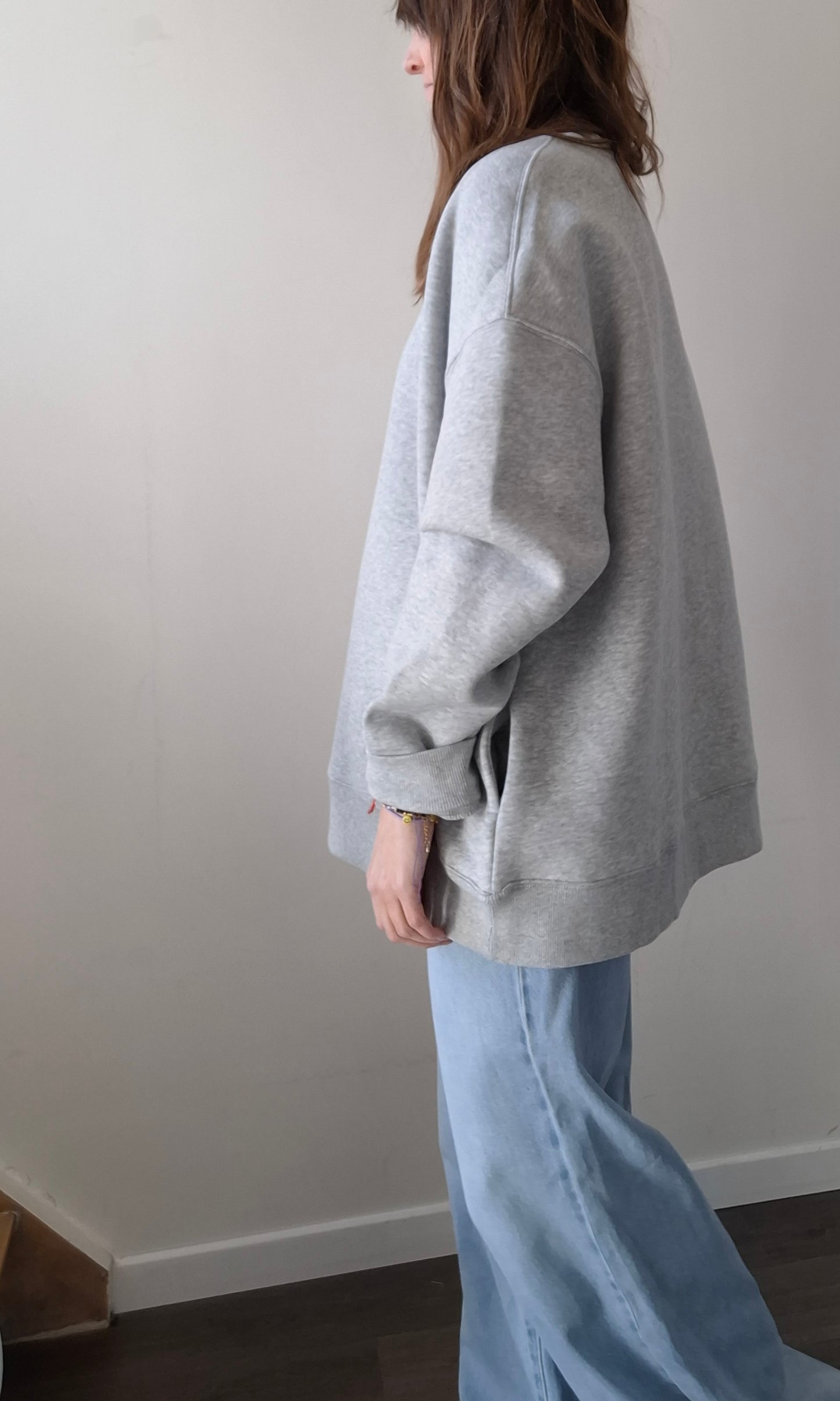 MAITÉ Sweater - Grey melange