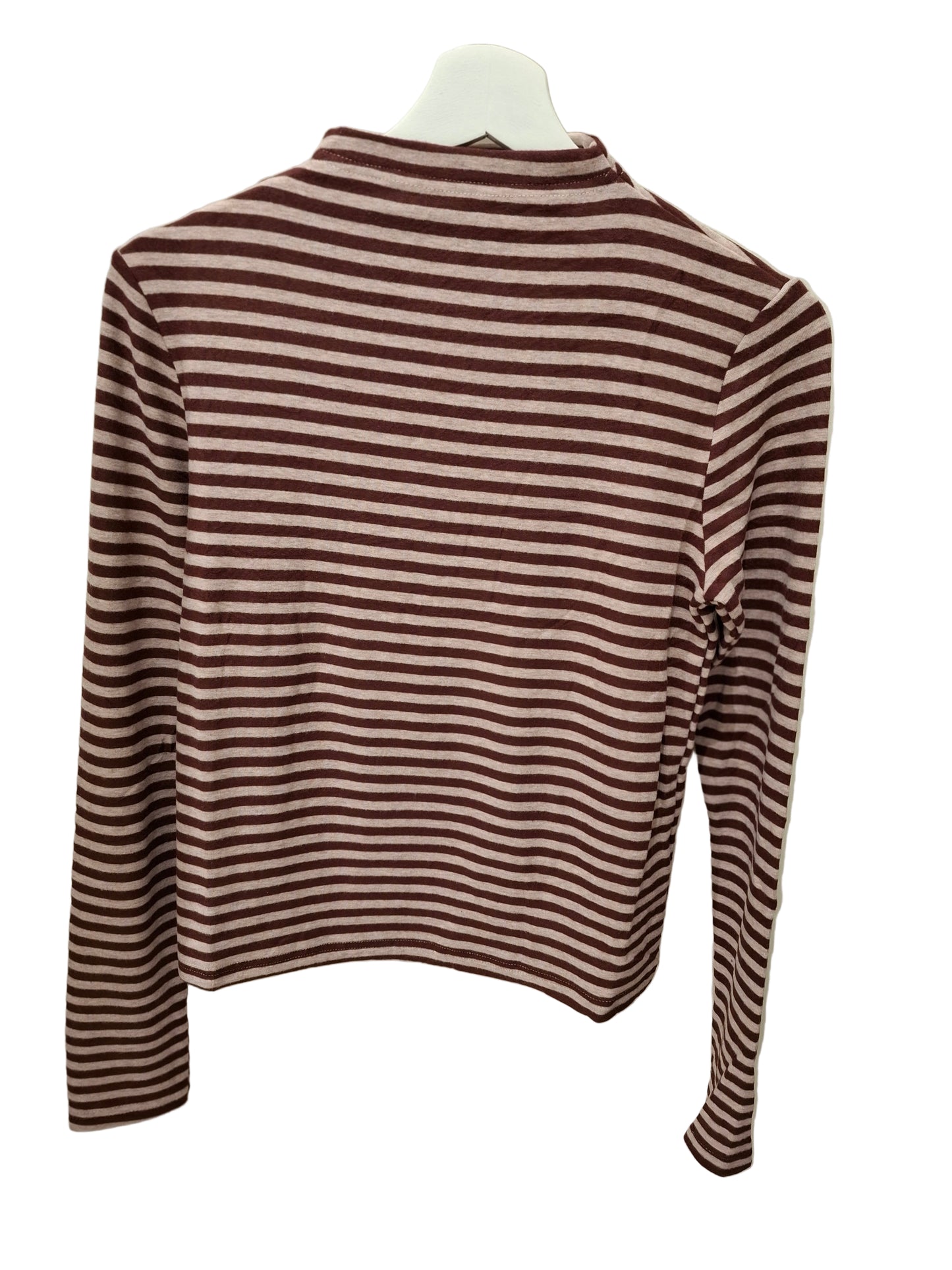 RO T-shirt - Bordeauxbruin