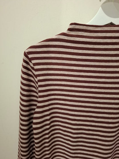 RO T-shirt - Bordeauxbruin