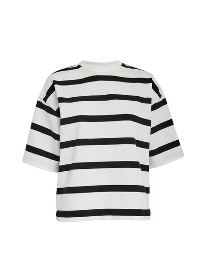 PRESTON T-shirt - Wit/zwart