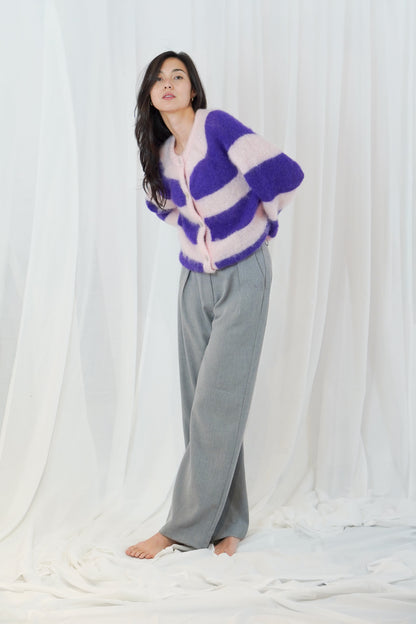 TW TIMEA cardigan - Violet