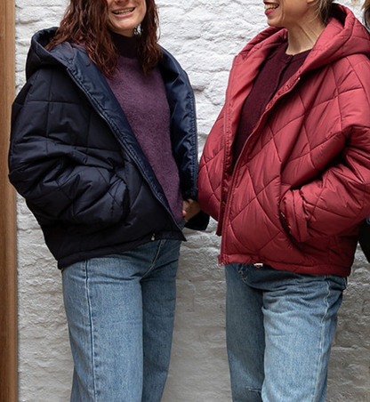 ESTELLE puffer - Navy