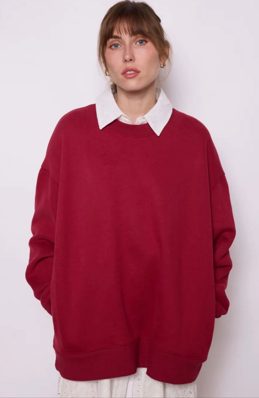 MAITÉ Sweater - Bordeaux