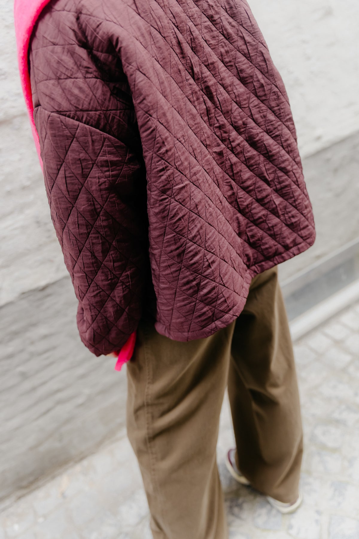 CHARLIE vest - Bordeaux