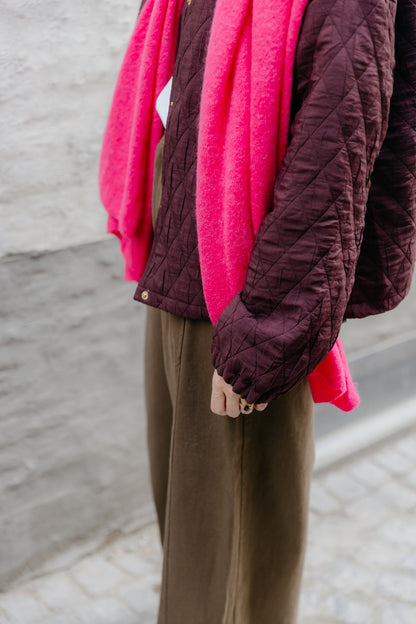 CHARLIE vest - Bordeaux