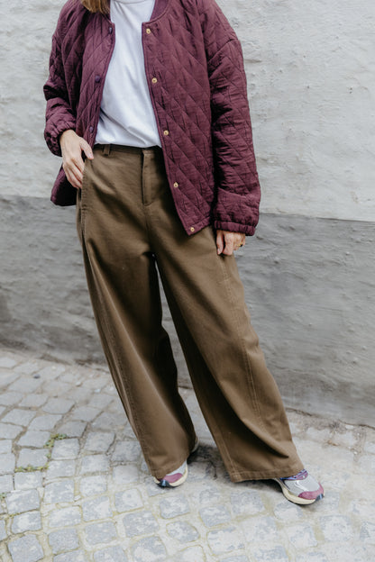 FK OLGA Pantalon - Tobacco