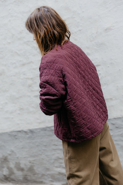 CHARLIE vest - Bordeaux