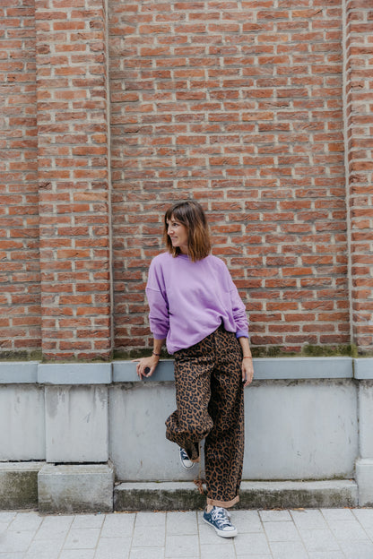 Sara sweater - Washed violet