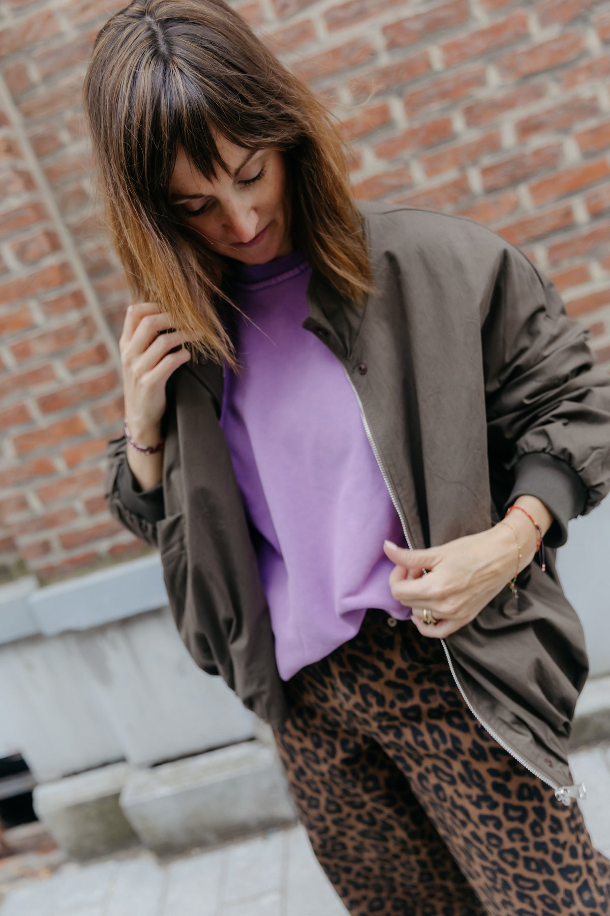 SQ Soho bomber - Choco