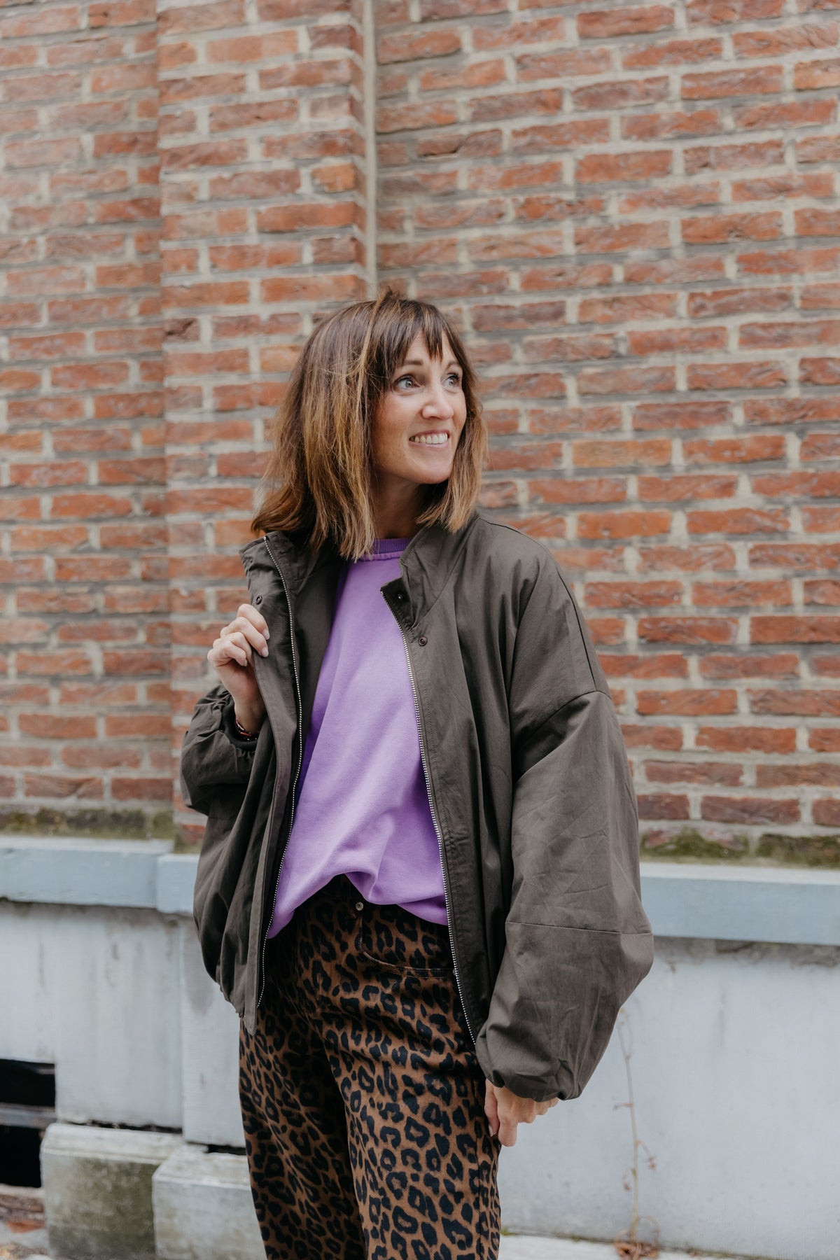 SQ Soho bomber - Choco