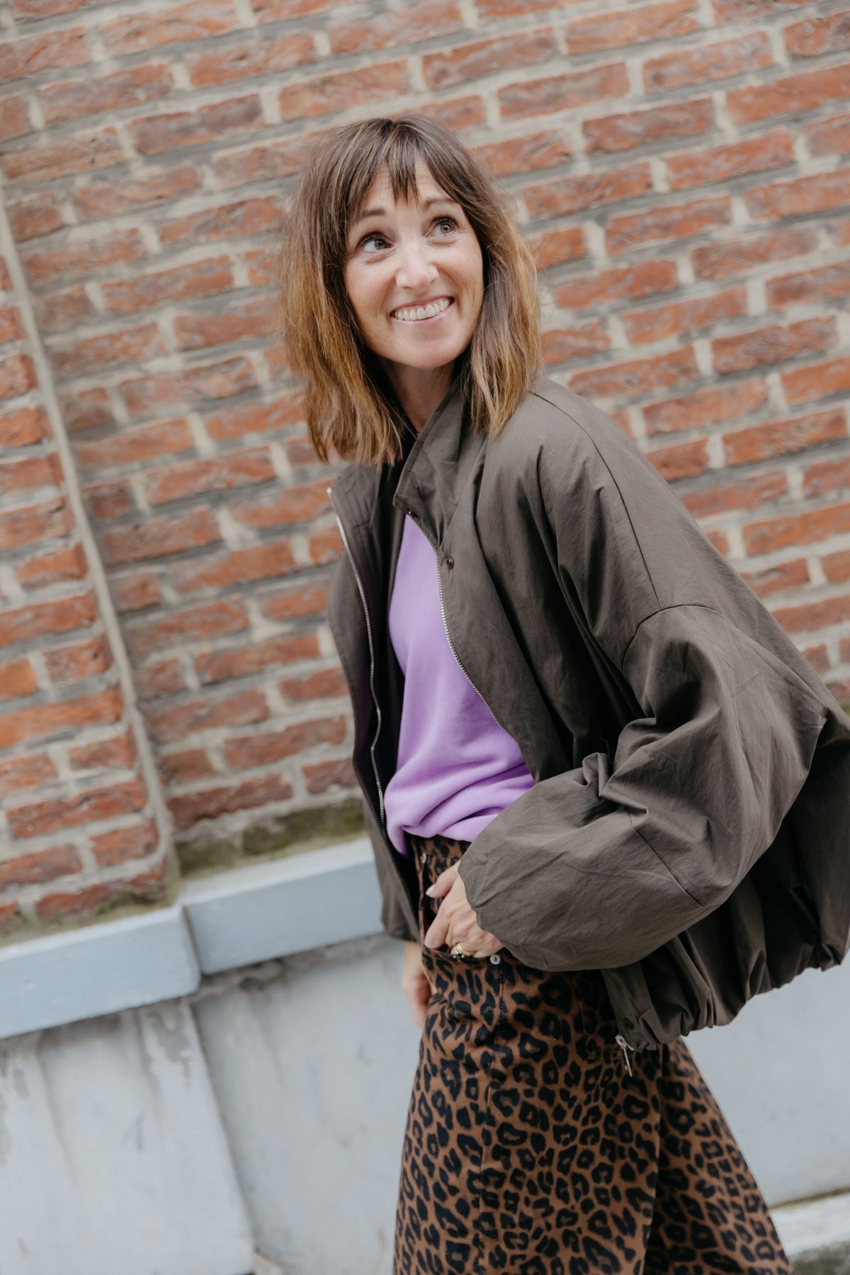 SQ Soho bomber - Choco