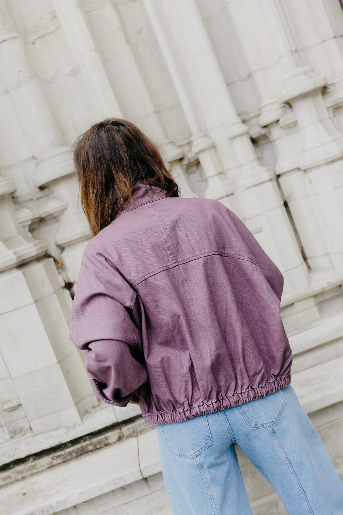 CY BERNADETTE vest - Prune