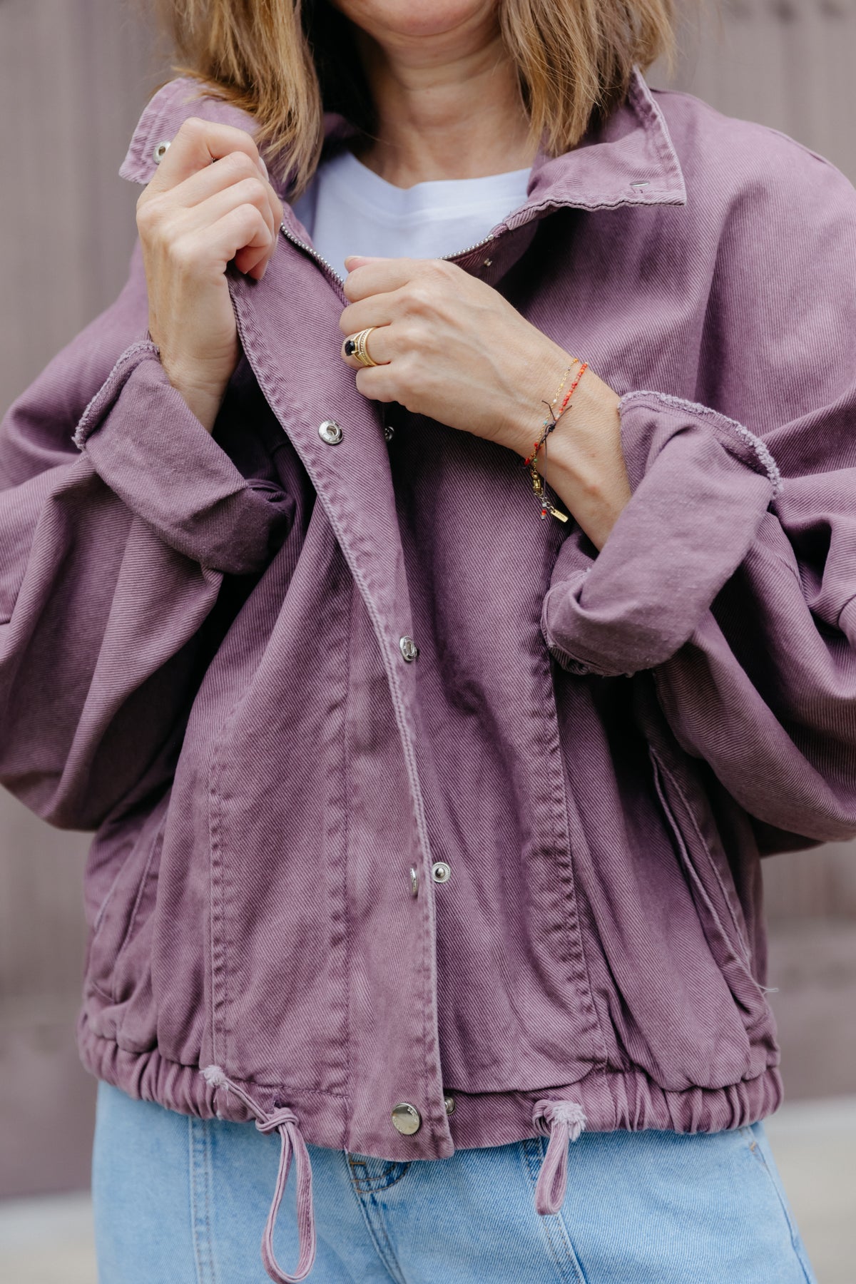 CY BERNADETTE vest - Prune