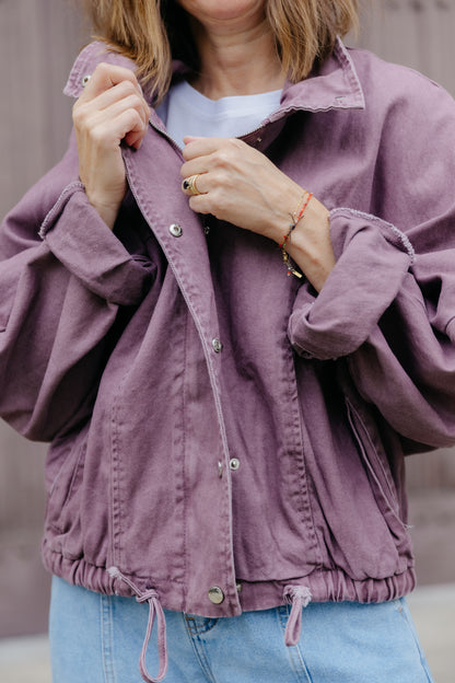 CY BERNADETTE vest - Prune