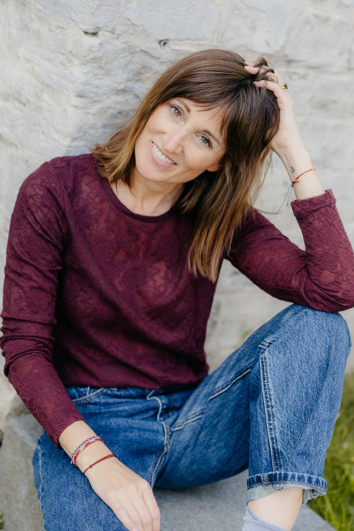 FQ Esvia blouse - Port royale