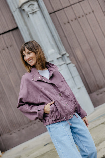 CY BERNADETTE vest - Prune