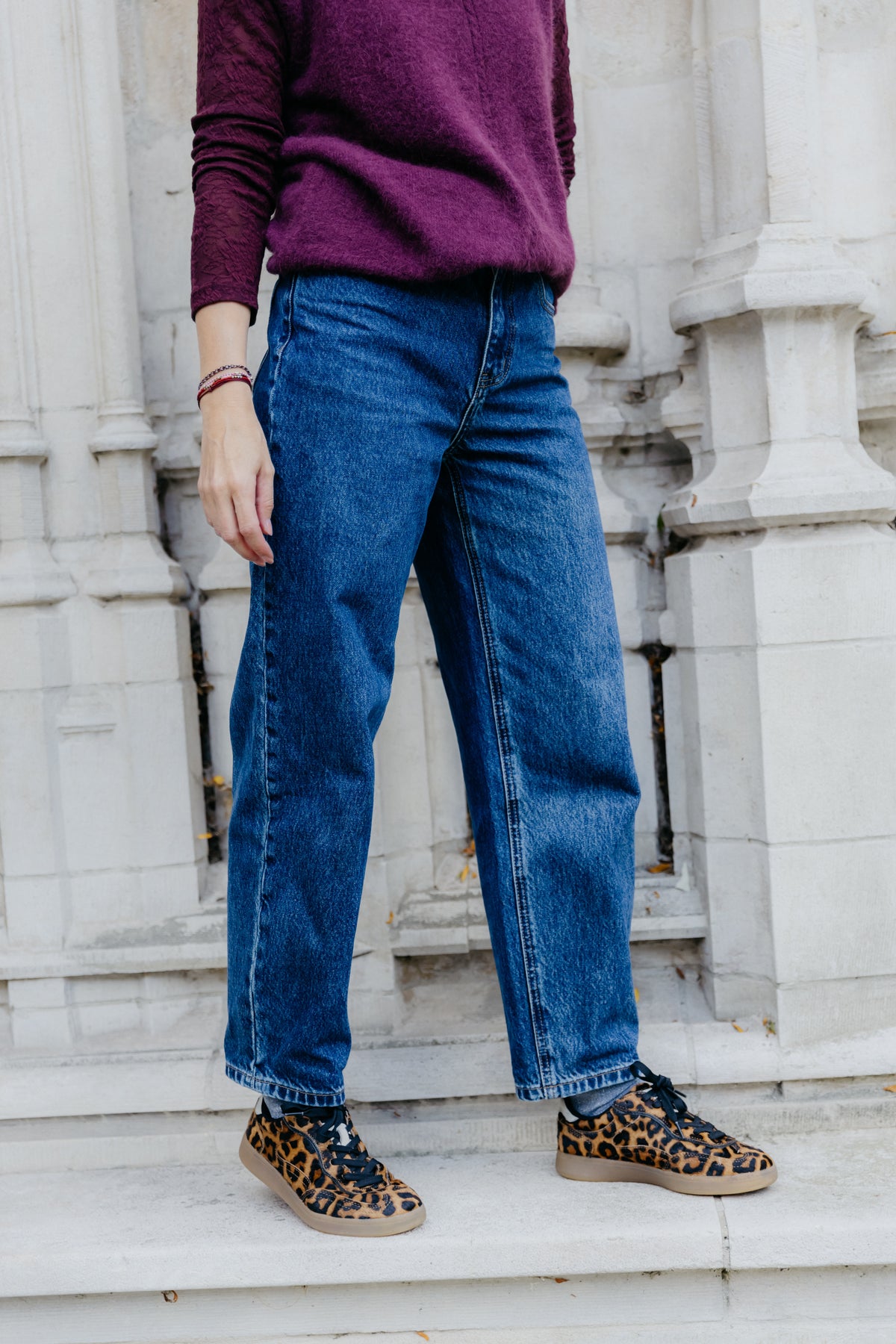 OJ Barrel denim - Dark blue