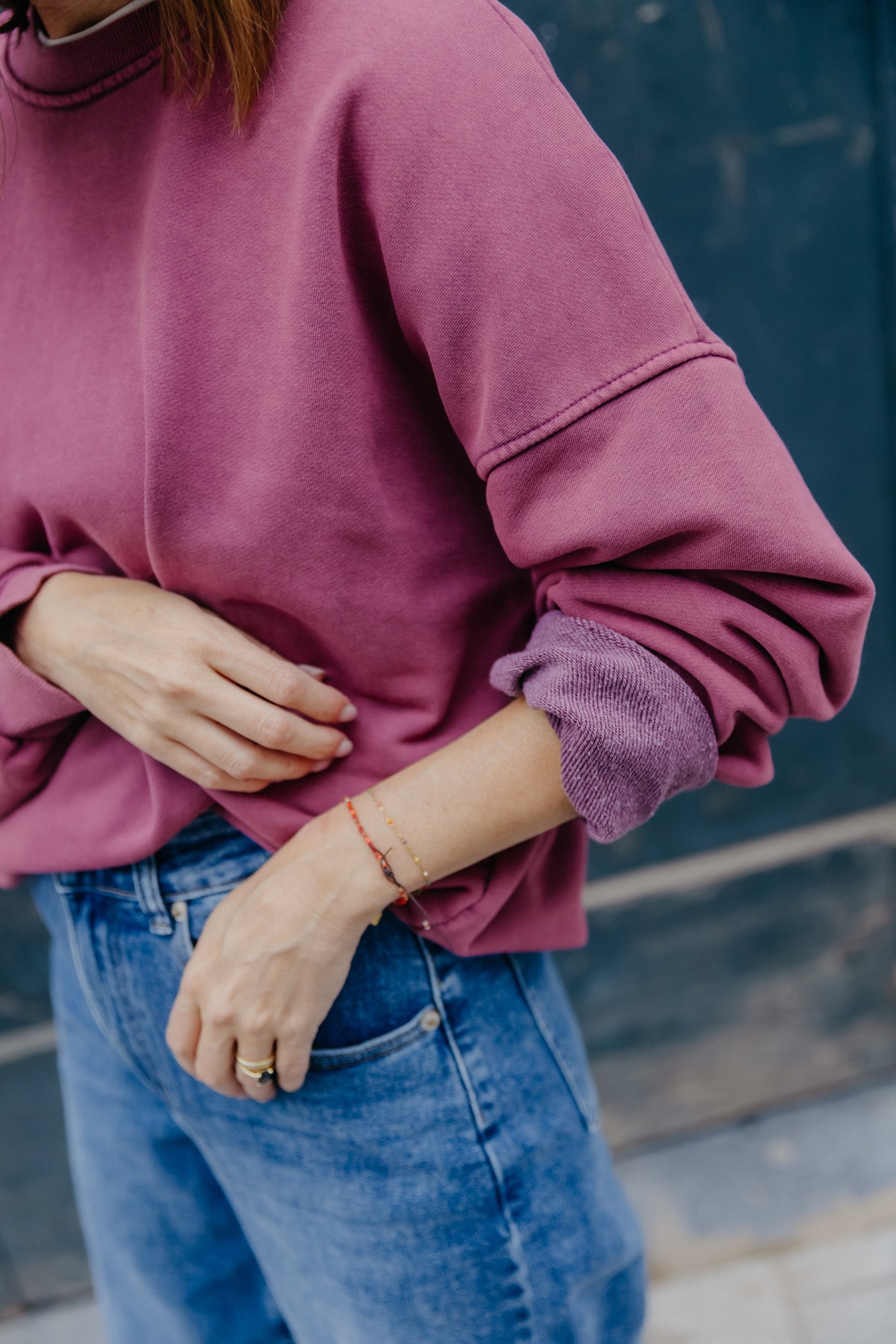 SARA sweater - Bordeaux