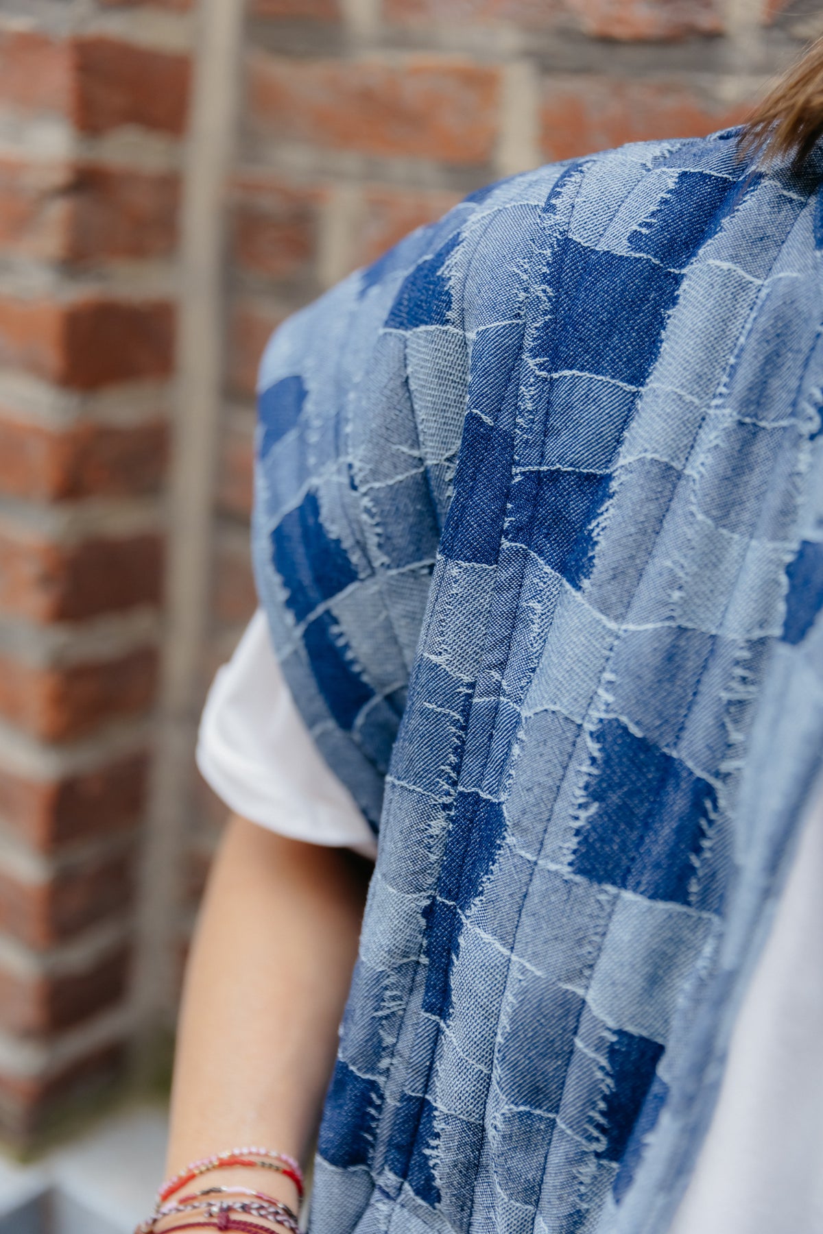 GI waistcoat - Denim