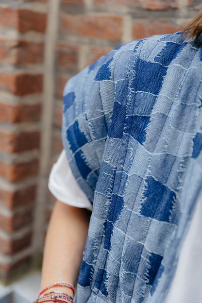 GI waistcoat - Denim