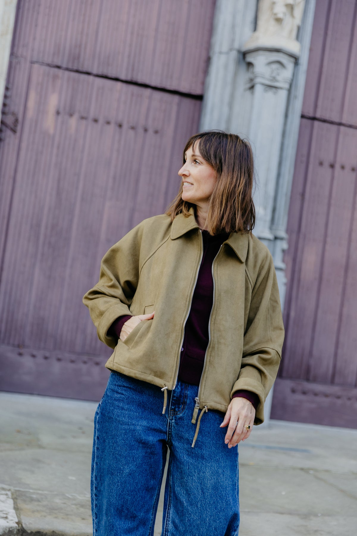 PC Roxanna jacket - Bruin