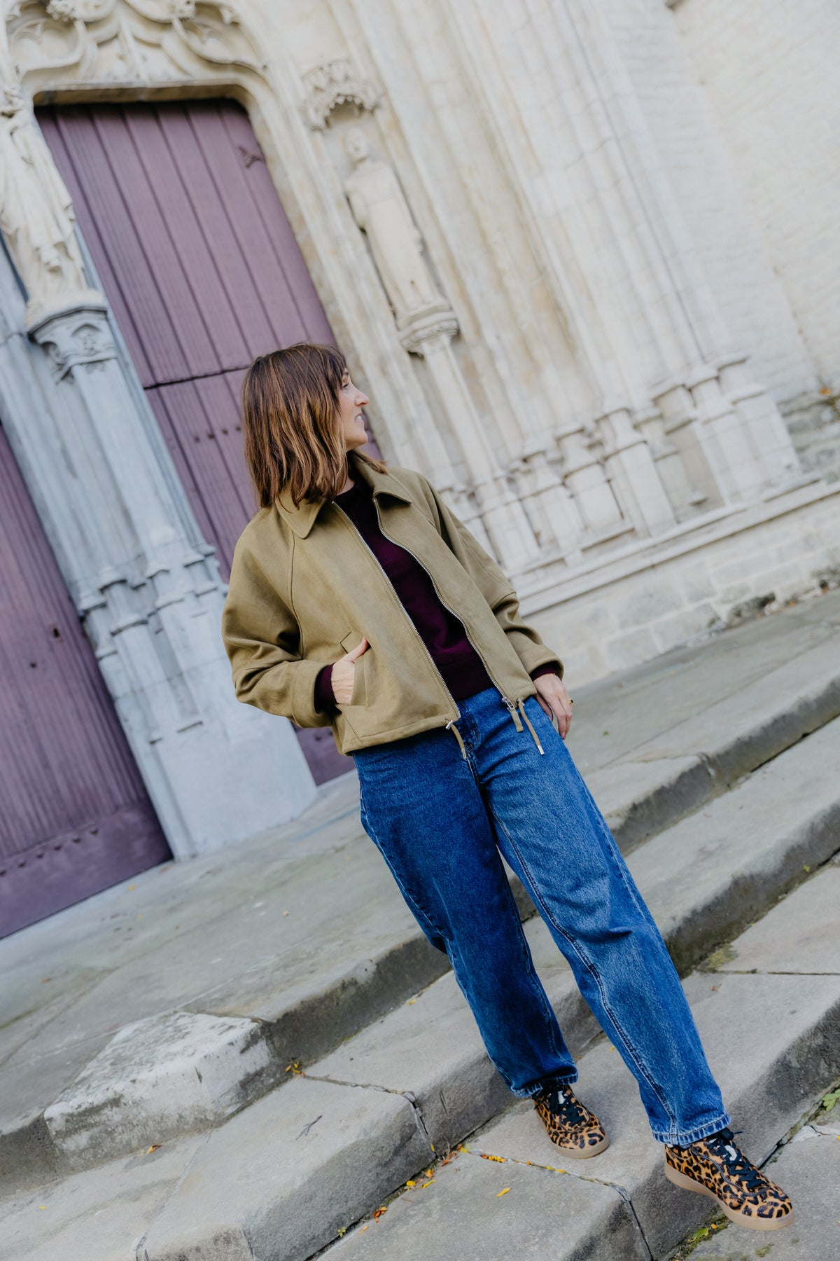 PC Roxanna jacket - Bruin