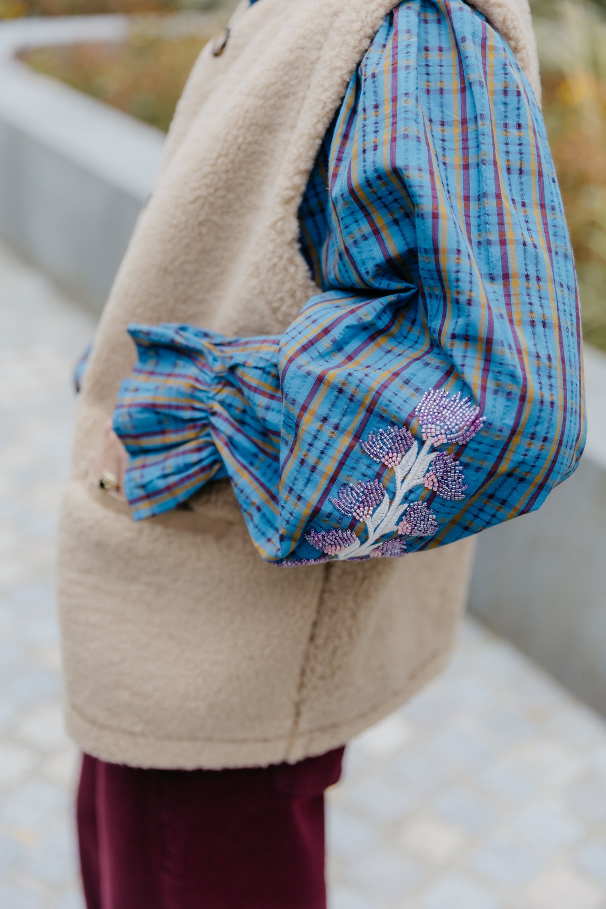 AD Blouse Kimber - Carreaux canard