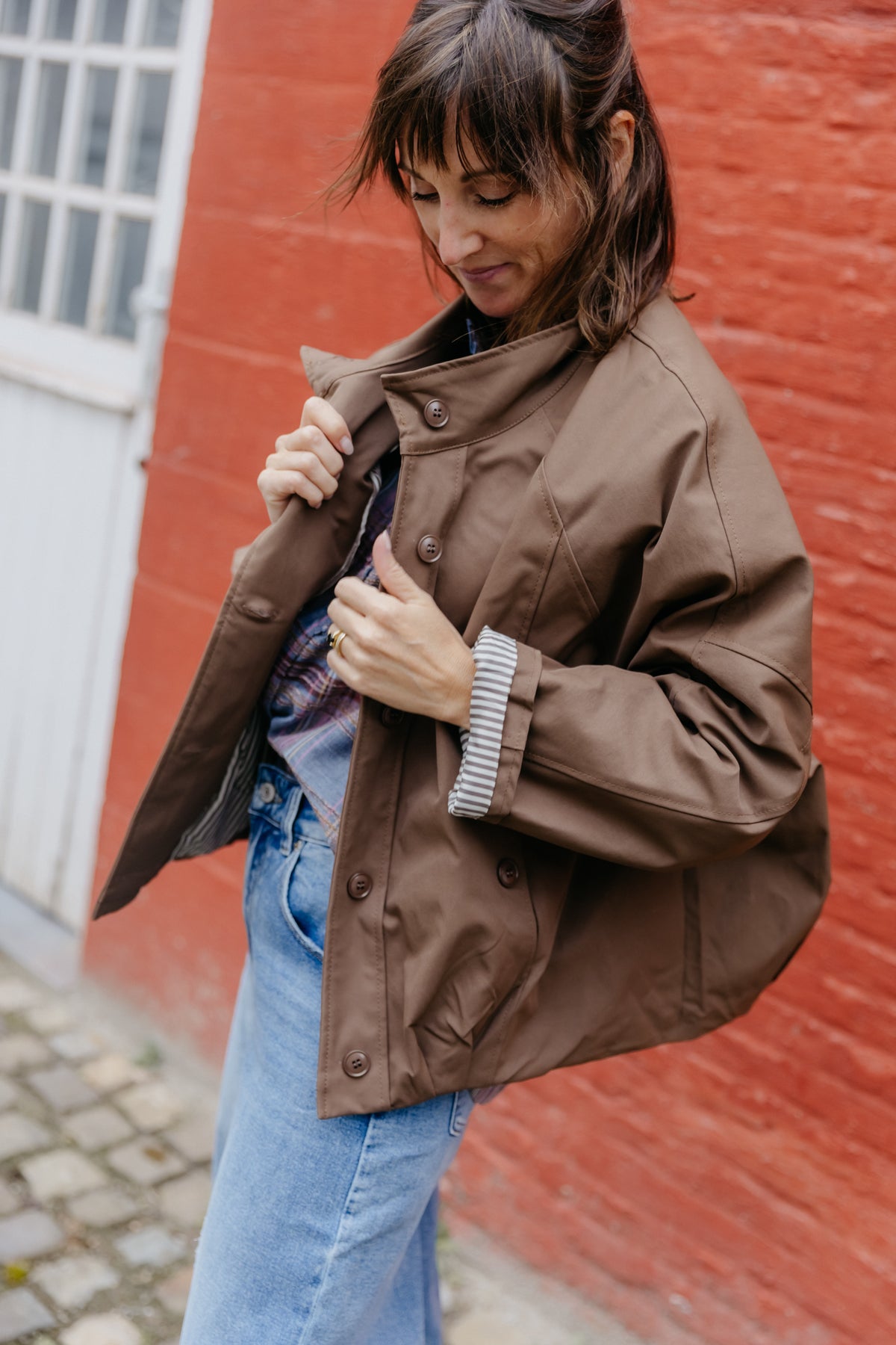 SS Stella vest - choco