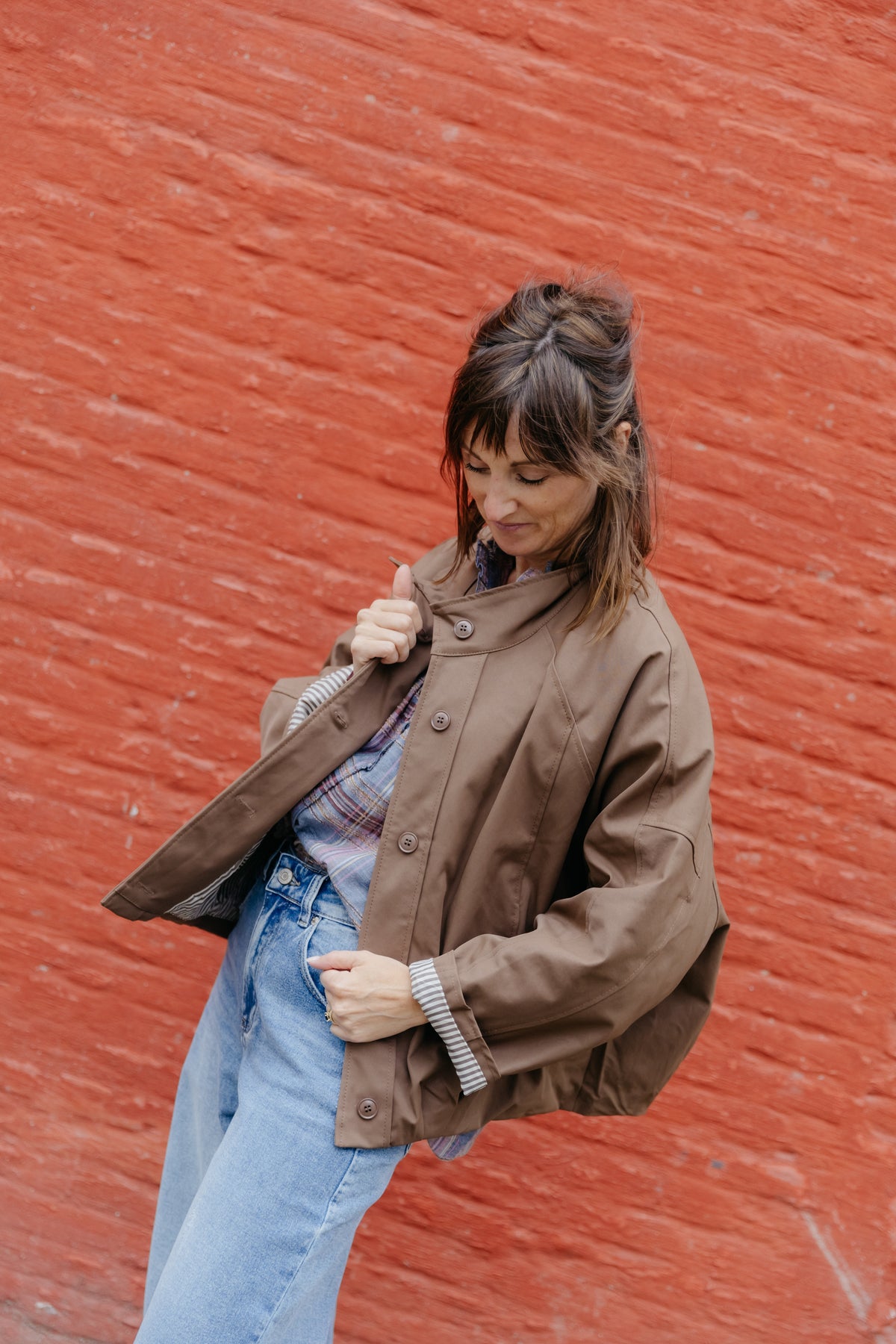 SS Stella vest - choco