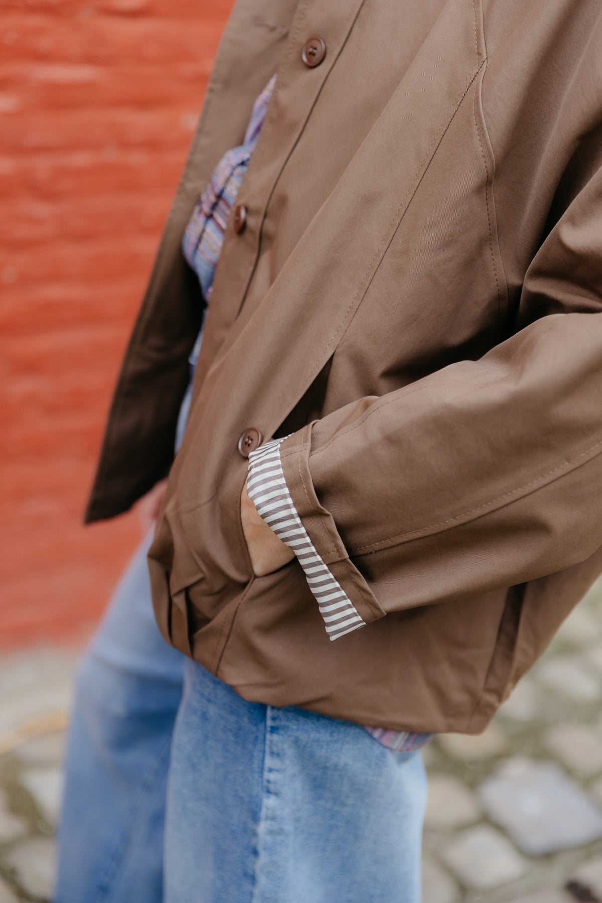 SS Stella vest - choco