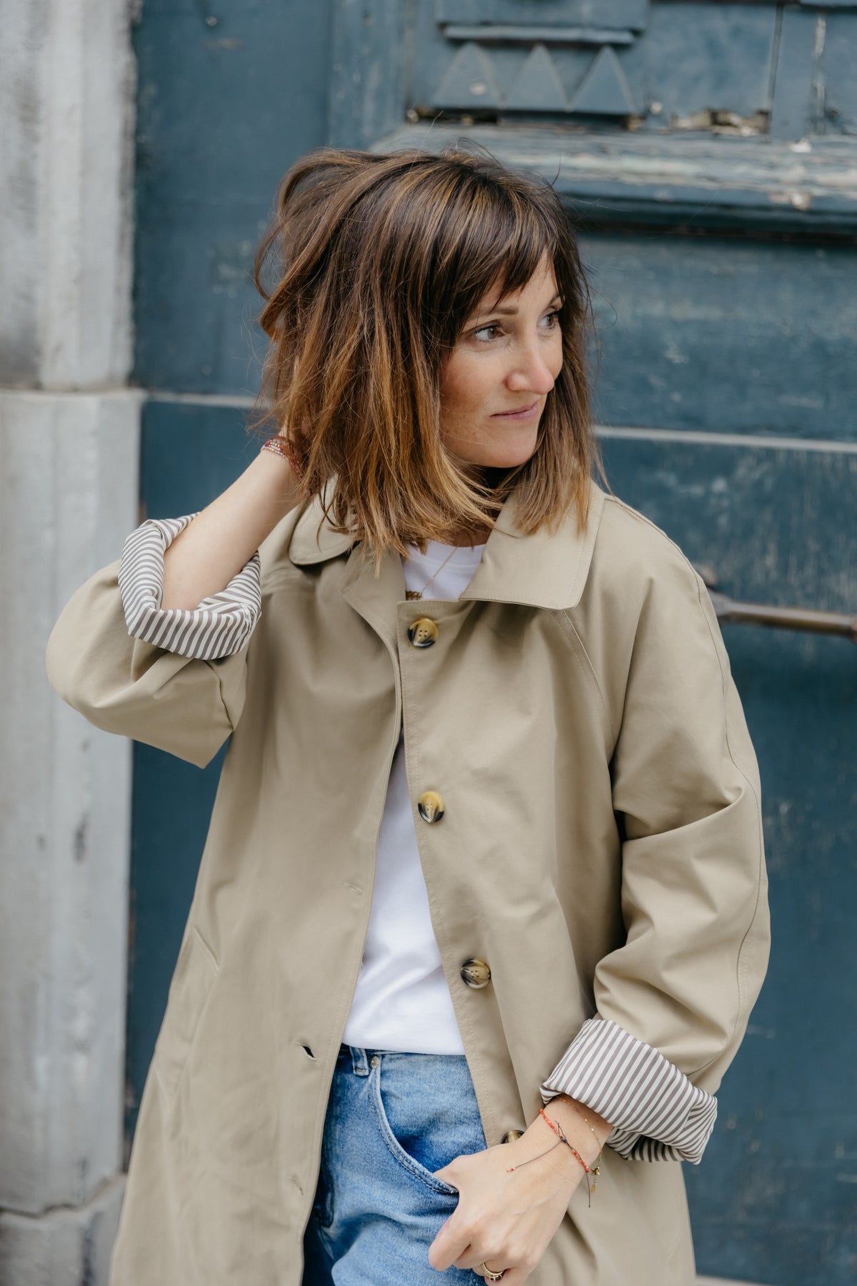 SS Trench  - Beige