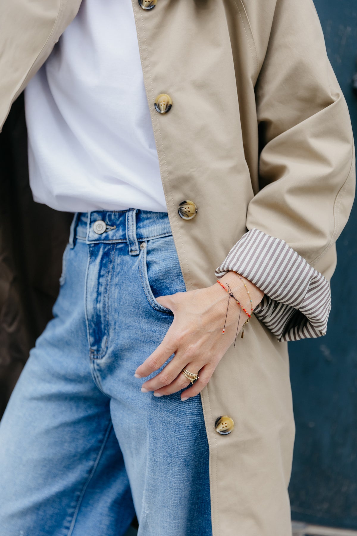 SS Trench  - Beige