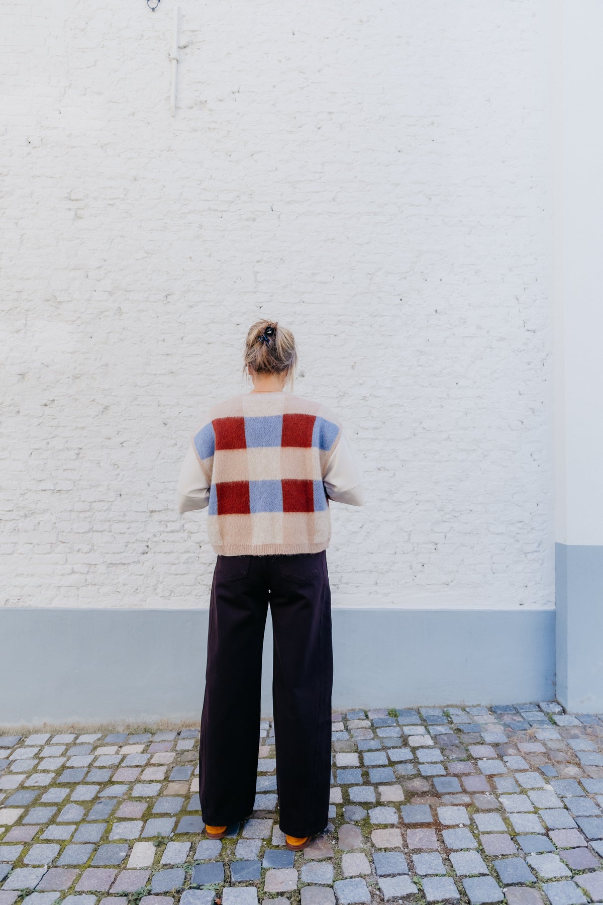 MT Gilet check - Blue
