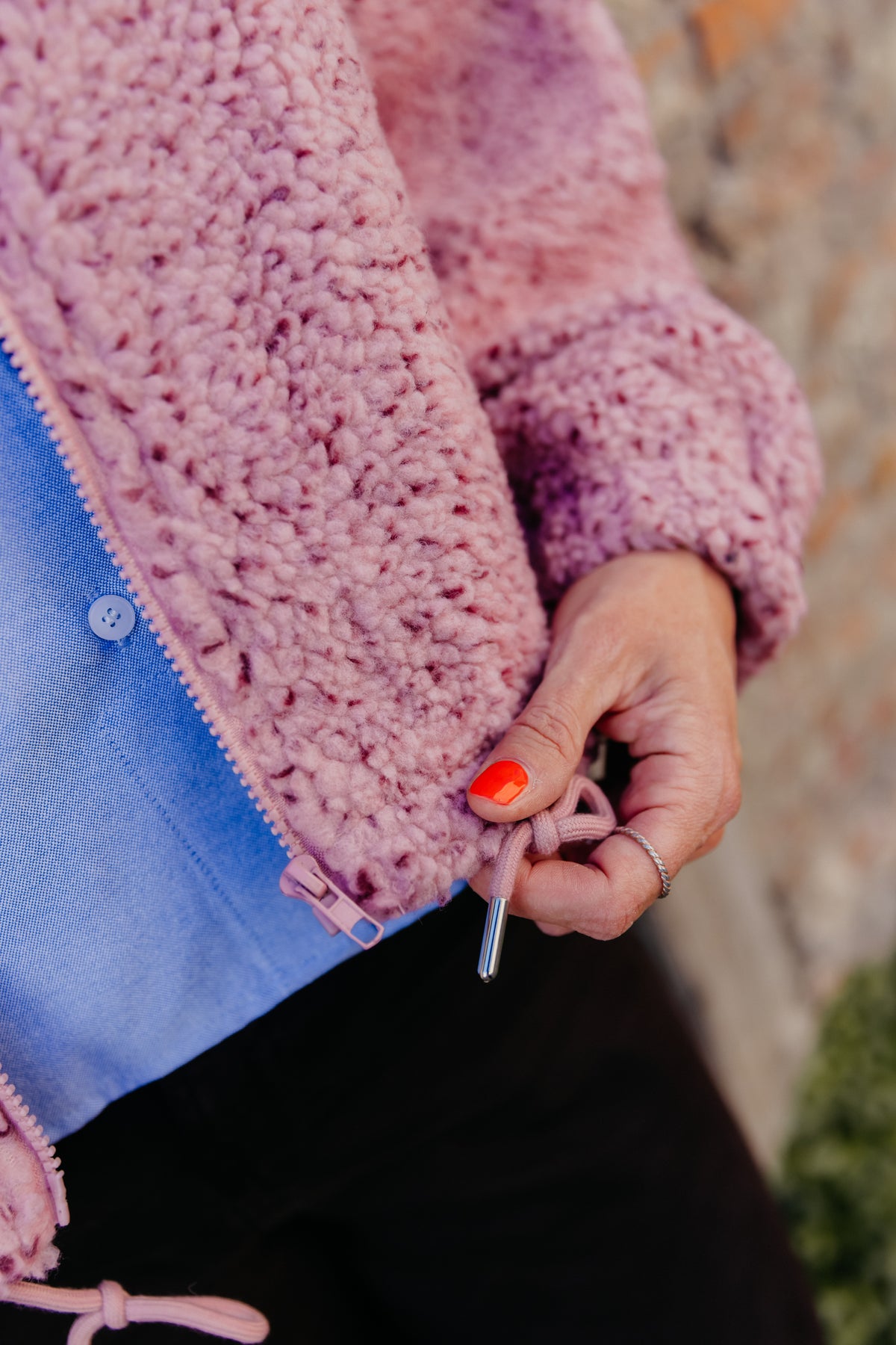 LP fleece - Blush