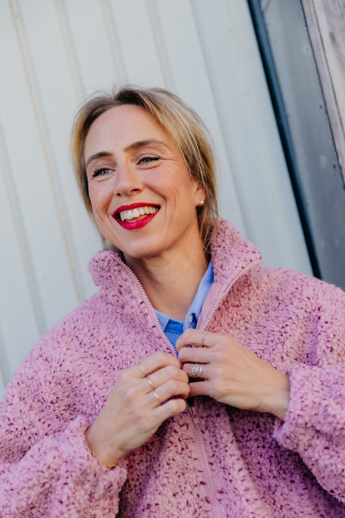 LP fleece - Blush
