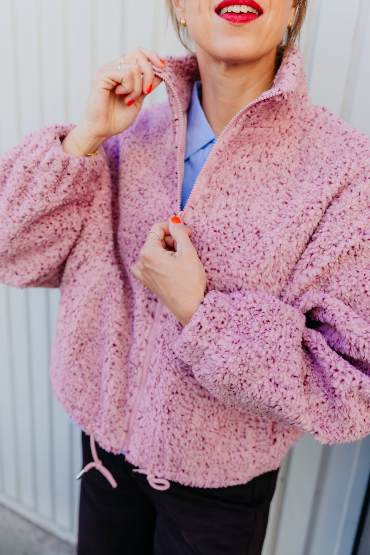LP fleece - Blush
